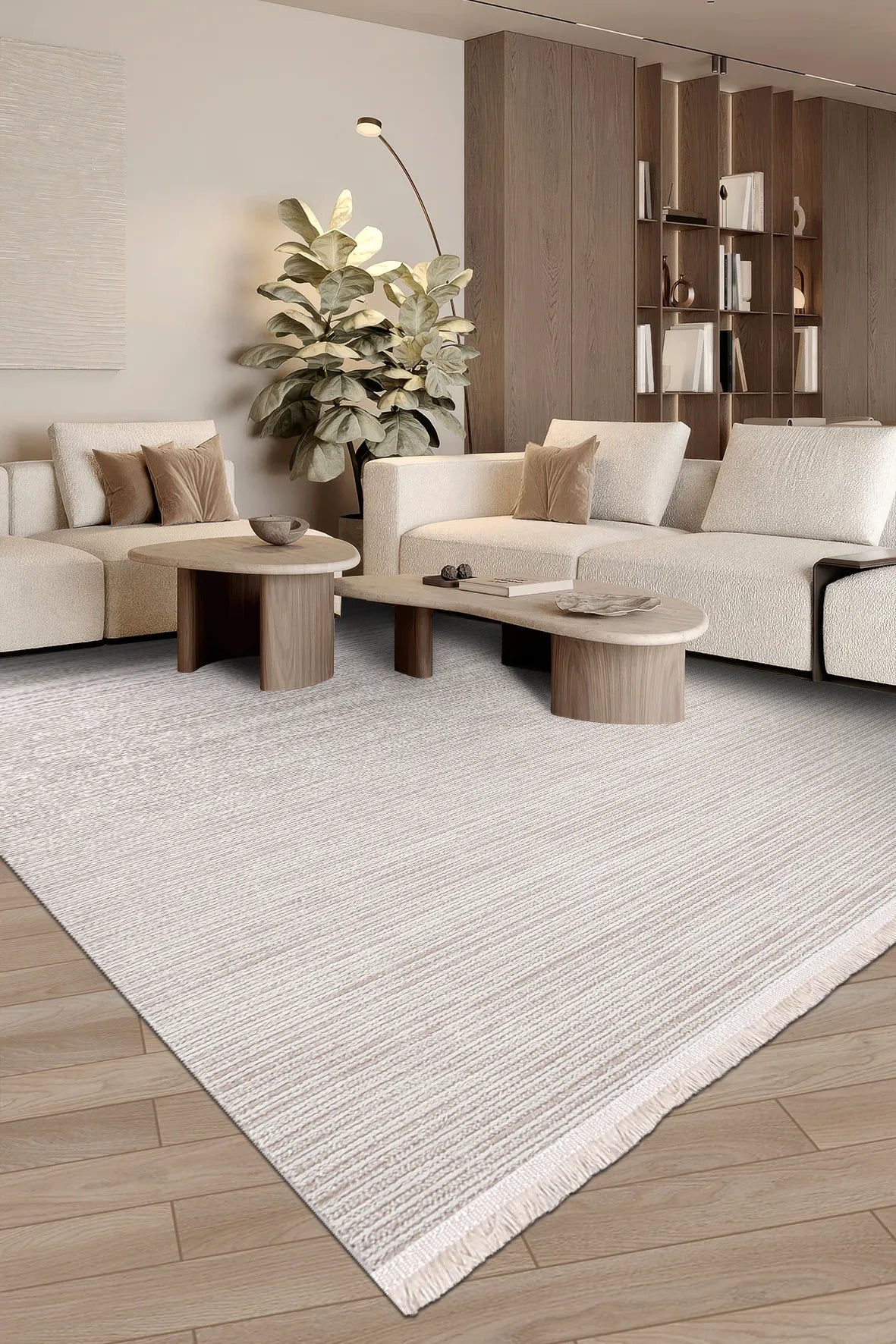 Krem vizon ARSİNA salon halısı
