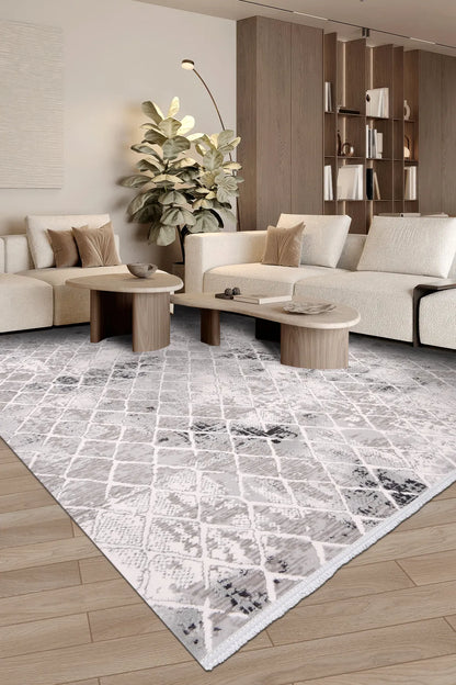 Krem gri ARSİNA salon halısı