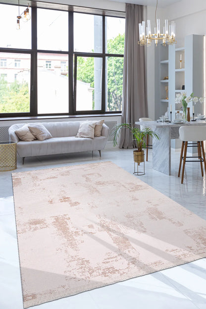 Kahve krem MERSO salon halısı