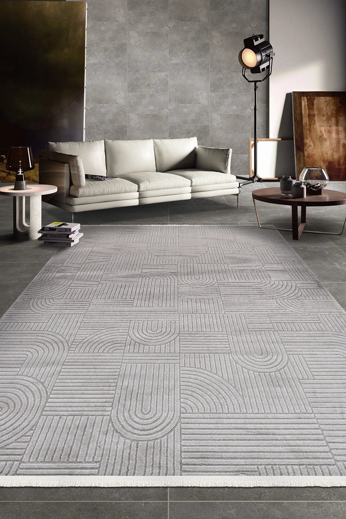 Gri MACCA salon halısı