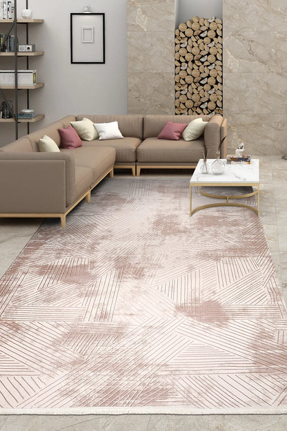 Vizon kahve OCTA salon halısı