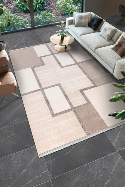 Vizon kahve SAPPHİRE salon halısı