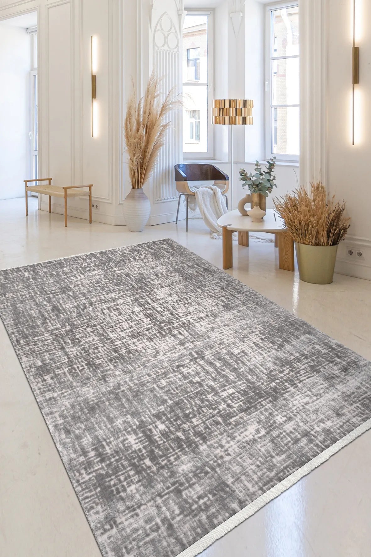 Gri SERRA salon halısı