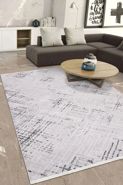 Bej gri VİANORA salon halısı