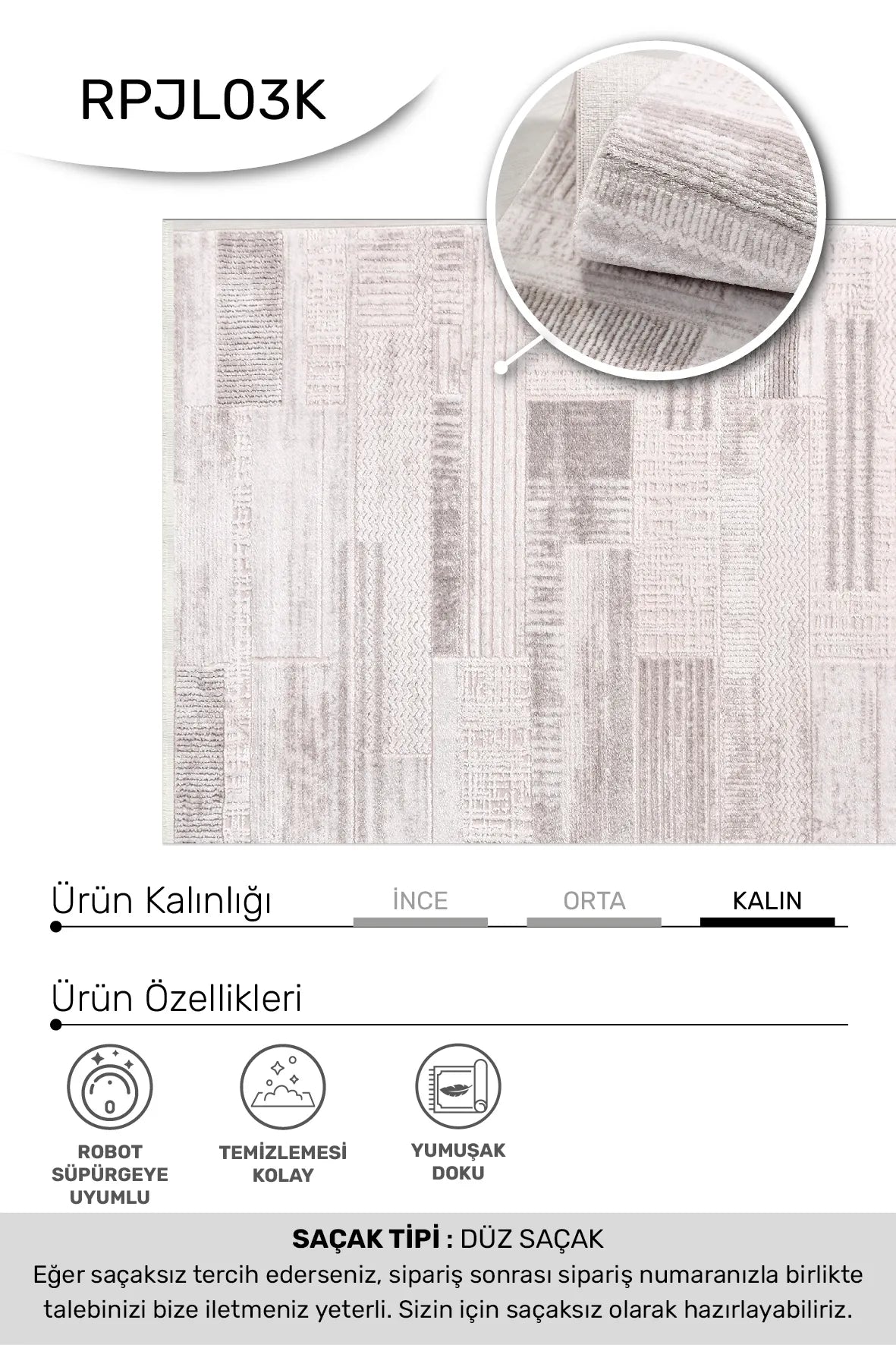 Vizon bej JALURA salon halısı