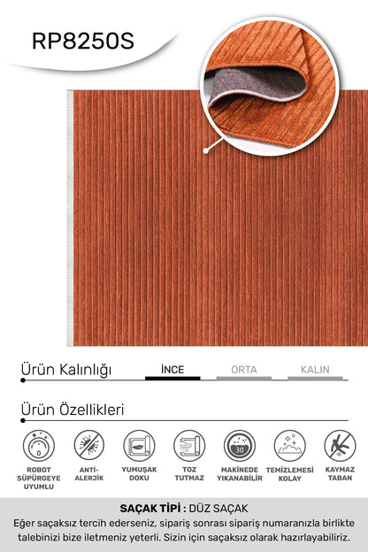 AYLA oturma odası halısı - renk detayı