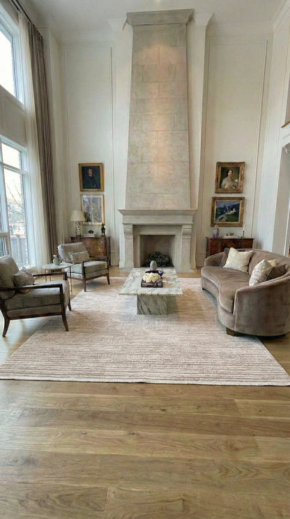 Krem vizon BONAPARTE salon halısı - renk detayı