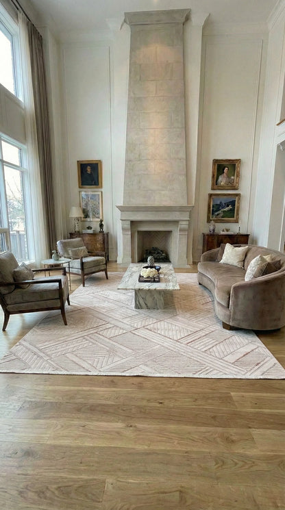 Vizon krem BONAPARTE salon halısı - renk detayı