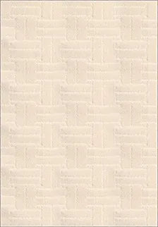 Krem MODA yolluk halısı - kenar ve saçak detayı