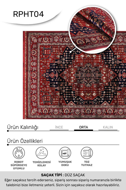 TALYA-  - Sabit Ölçü- Oturma Odası,Salon - Robot Süpürgeye Uyumlu-Kolay Temizlenebilir
